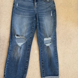 Denizen from Levi's Dark Blue Boyfriend Jeans